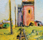 Original art for sale at UGallery.com | Old Grain Elevators, Neidpath, Saskatchewan by Doug Cosbie | $250 | oil painting | 6' h x 9' w | thumbnail 4