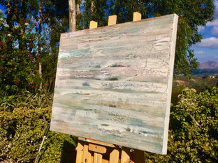 Windswept by Alicia Dunn |  Side View of Artwork 