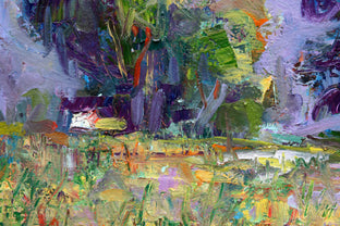 Coyote Point Wildflowers by James Hartman |  Context View of Artwork 