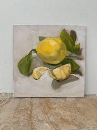 Italian Lemons by Malia Pettit |  Context View of Artwork 