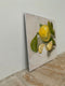 Original art for sale at UGallery.com | Italian Lemons by Malia Pettit | $225 | oil painting | 8' h x 8' w | thumbnail 2
