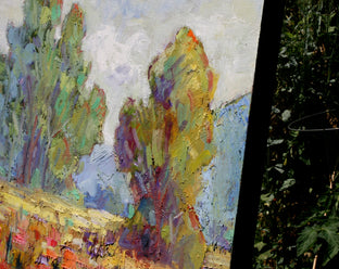 Ohlone Meadow Eucalyptus by James Hartman |  Side View of Artwork 