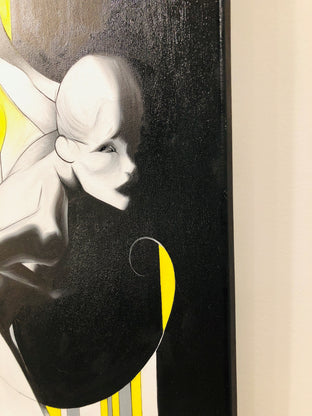 The Introvert by Sumner Crenshaw |  Side View of Artwork 