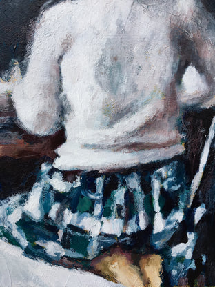 Original art for sale at UGallery.com | Her First Piano by Nava Lundy | $2,600 | acrylic painting | 24' h x 36' w | photo 4