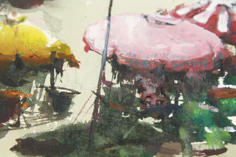 Daily Market by Maximilian Damico |   Closeup View of Artwork 