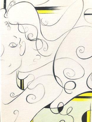 The Wind in Your Hair by Sumner Crenshaw |   Closeup View of Artwork 