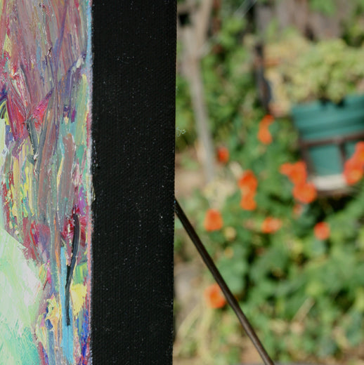 In the Country by James Hartman |  Side View of Artwork 