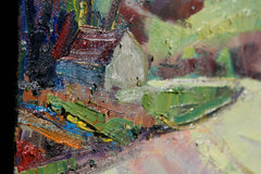 Original art for sale at UGallery.com | In the Country by James Hartman | $275 | oil painting | 12' h x 12' w | thumbnail 4