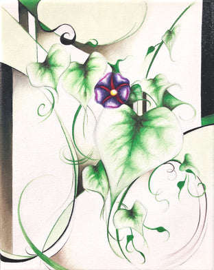 Original art for sale at UGallery.com | Bloom by Sumner Crenshaw | $325 | oil painting | 10' h x 8' w | photo 1