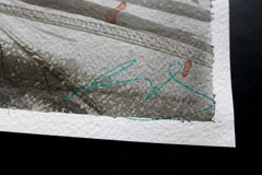 Original art for sale at UGallery.com | Out of My Studio by Maximilian Damico | $600 | watercolor painting | 15' h x 11' w | thumbnail 2