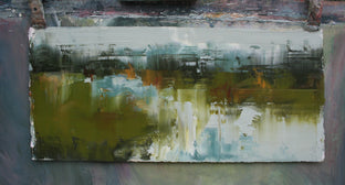 Original art for sale at UGallery.com | A Landscape's Plan by Ronda Waiksnis | $550 | oil painting | 10' h x 22' w | photo 2