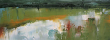 Original art for sale at UGallery.com | A Landscape's Plan II by Ronda Waiksnis | $550 | oil painting | 10' h x 22' w | thumbnail 4