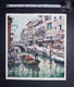 Original art for sale at UGallery.com | Fluid Venice by Maximilian Damico | $750 | watercolor painting | 14' h x 13' w | thumbnail 3