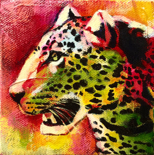 Original art for sale at UGallery.com | Wild Life Pt. 3 by Miranda Gamel | $75 | oil painting | 4' h x 4' w | photo 1