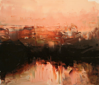 Fiery View, II by Ronda Waiksnis | Artwork Main Image