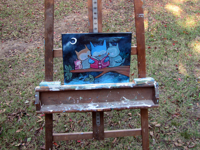 Story Time by Andrea Doss |  Context View of Artwork 