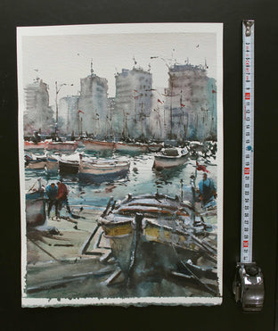 Izmir Port by Maximilian Damico |  Context View of Artwork 