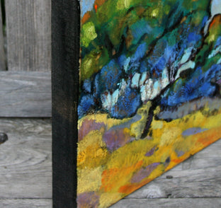 Pacheco Trees by James Hartman |  Side View of Artwork 