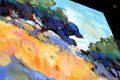 Original art for sale at UGallery.com | Coming Around the Bend by James Hartman | $600 | encaustic artwork | 12' h x 12' w | thumbnail 4