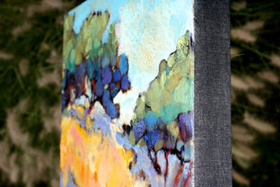 Coming Around the Bend by James Hartman |  Side View of Artwork 