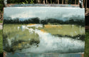 Original art for sale at UGallery.com | Time and Travel by Ronda Waiksnis | $1,400 | oil painting | 27' h x 48' w | thumbnail 3