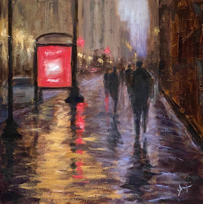 Dispersing Crowd by Yangzi Xu | Artwork Main Image