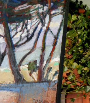 Original art for sale at UGallery.com | Half Moon Bay Coastal Trail by James Hartman | $1,275 | oil painting | 27.5' h x 31' w | photo 2