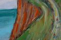 Original art for sale at UGallery.com | Coastal Farm Trail by James Hartman | $3,950 | oil painting | 42' h x 48' w | thumbnail 4