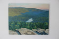 Original art for sale at UGallery.com | Mountain Lake by Stefan Conka | $1,800 | oil painting | 27.7' h x 35.5' w | thumbnail 3