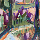 Original art for sale at UGallery.com | Saratoga Live Oaks by James Hartman | $6,125 | oil painting | 48' h x 55' w | thumbnail 4
