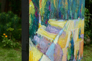 Road to the Woods by James Hartman |  Side View of Artwork 