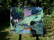 Original art for sale at UGallery.com | End of Day by James Hartman | $1,250 | encaustic artwork | 20' h x 24' w | thumbnail 3
