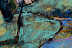 Original art for sale at UGallery.com | End of Day by James Hartman | $1,250 | encaustic artwork | 20' h x 24' w | thumbnail 4