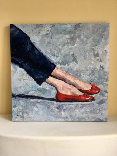 Ruby Slippers by Nava Lundy |  Context View of Artwork 