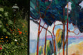 Original art for sale at UGallery.com | Seaside Trees by James Hartman | $6,150 | oil painting | 48' h x 55' w | thumbnail 2