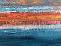 Original art for sale at UGallery.com | Unstoppable Sundown by Alicia Dunn | $2,500 | acrylic painting | 30' h x 60' w | thumbnail 4