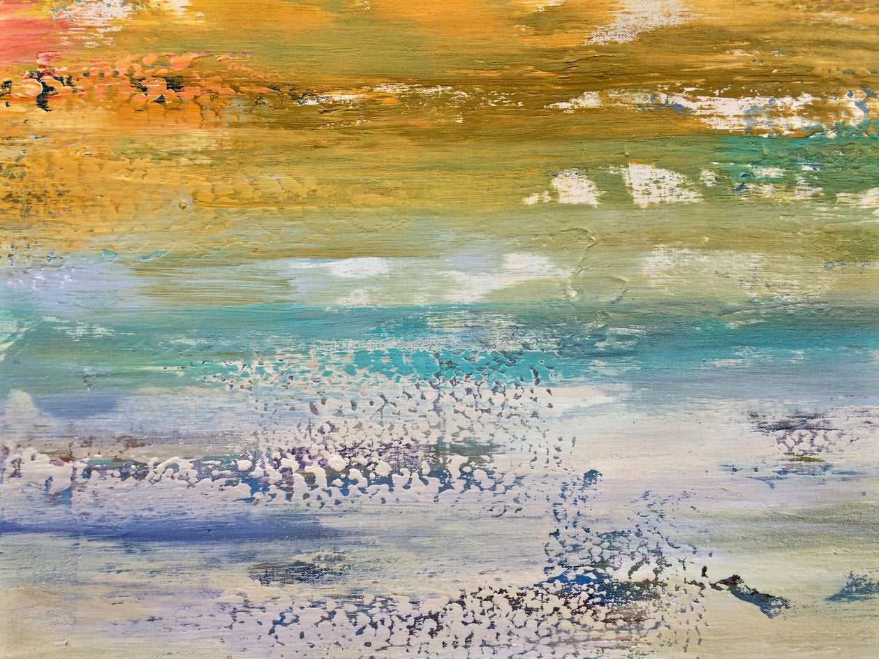 Exhale by Alicia Dunn |  Closeup View of Artwork 