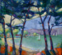 Original art for sale at UGallery.com | Berkeley by James Hartman | $1,080 | oil painting | 31.25' h x 34' w | thumbnail 1