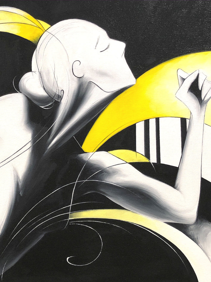 Flash Forward by Sumner Crenshaw |  Closeup View of Artwork 