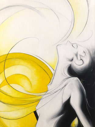 Original art for sale at UGallery.com | Sun Goddess by Sumner Crenshaw | $475 | oil painting | 20' h x 16' w | photo 4