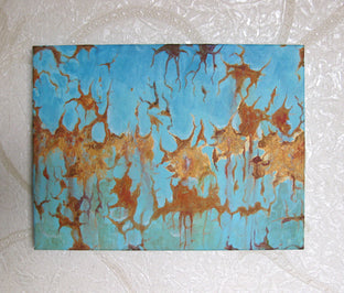 Chapped Paint and Rust by Natasha Tayles |  Context View of Artwork 