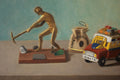 Original art for sale at UGallery.com | Colombia's Souvenirs by Jose H. Alvarenga | $525 | oil painting | 9' h x 12' w | thumbnail 4