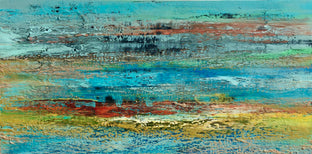 Original art for sale at UGallery.com | Stepping Into the Unknown by Alicia Dunn | $1,875 | acrylic painting | 24' h x 48' w | photo 1