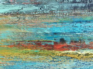 Original art for sale at UGallery.com | Stepping Into the Unknown by Alicia Dunn | $1,875 | acrylic painting | 24' h x 48' w | photo 3