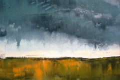Original art for sale at UGallery.com | Final Rain, II by Ronda Waiksnis | $625 | oil painting | 22' h x 30' w | thumbnail 4