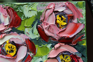 Floral Epiphany by Lisa Elley |   Closeup View of Artwork 