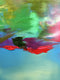 Original art for sale at UGallery.com | Water Garden by Sarah Parsons | $1,200 | oil painting | 30' h x 30' w | thumbnail 4