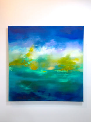 Original art for sale at UGallery.com | Fulfilled Longing by Sarah Parsons | $1,800 | oil painting | 36' h x 36' w | photo 3