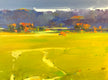 Original art for sale at UGallery.com | Yellow Harvest by Vahe Yeremyan | $1,425 | oil painting | 30' h x 45' w | thumbnail 3