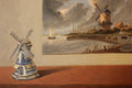 Original art for sale at UGallery.com | Windmills by Jose H. Alvarenga | $1,000 | oil painting | 14' h x 18' w | thumbnail 4